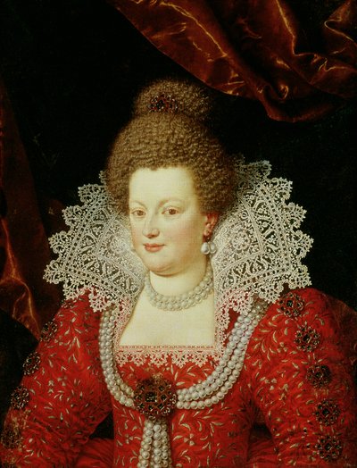 Portrait of Marie de Medici by Scipione Pulzone